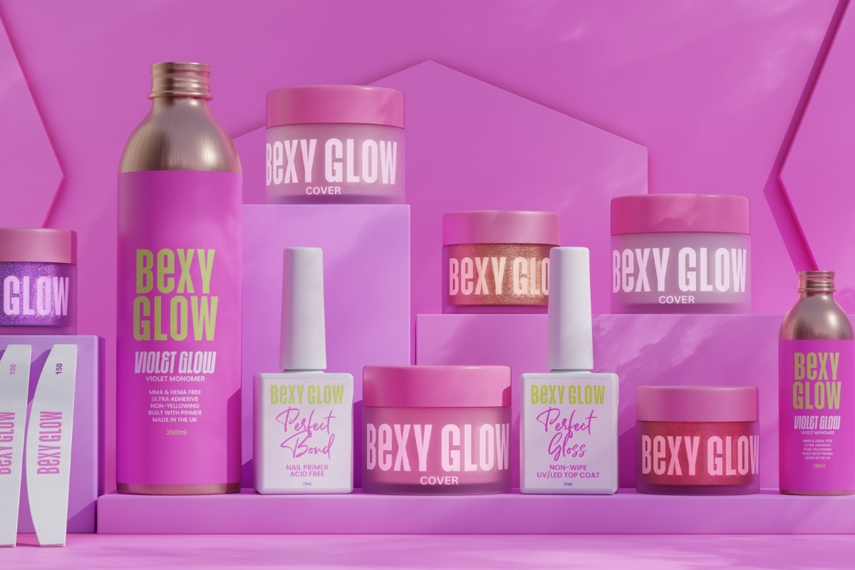 All Bexy Glow Products Header