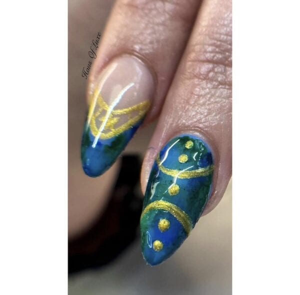 Becky CeCe Mavin - "Sharpie nail art."