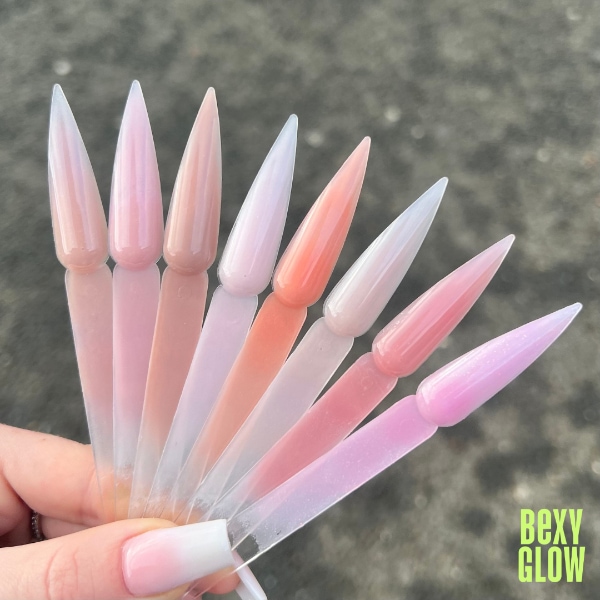 Bexy Glow Cover Powders Swatch Sticks