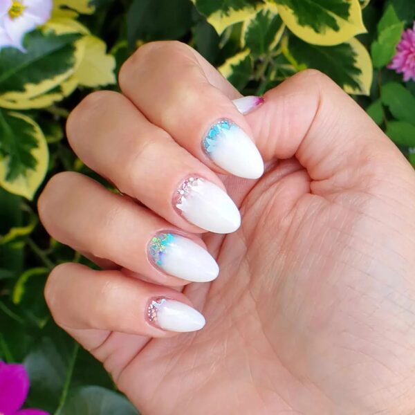 Caz DeluxeShack - "More glitter cuticles."