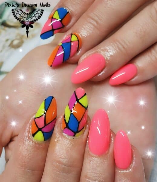 Linda Williamson - "Cheerful and bright neons for my clients so far since Christmas."