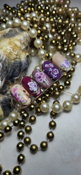 Sophie’s Cosy Corner - "One stroke and flowers."