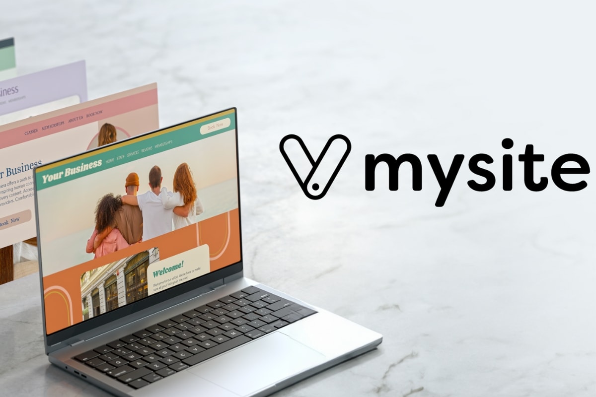 Vagaro MySite header