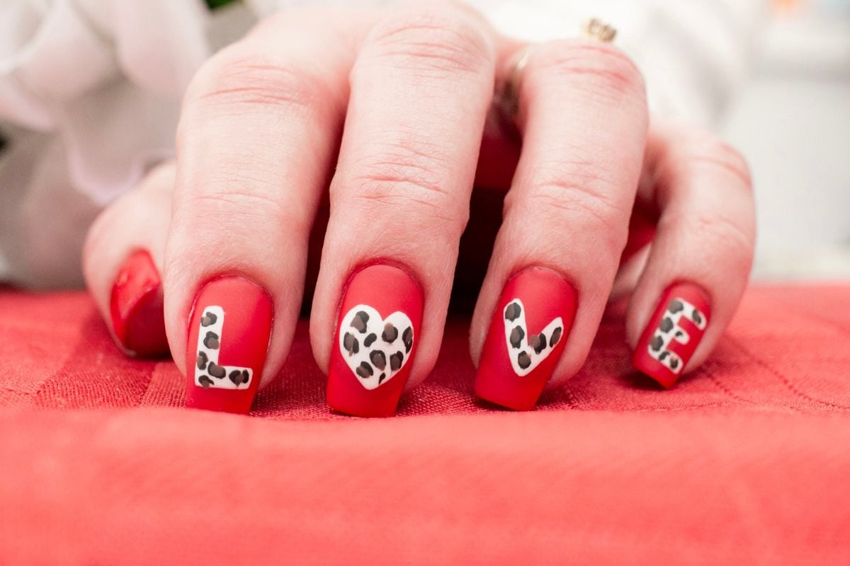 Valentine's Day Nail Art Canva