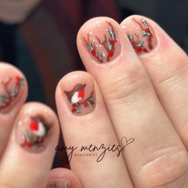 Amy Menzies Little Robins One Each For My Mum And Dad