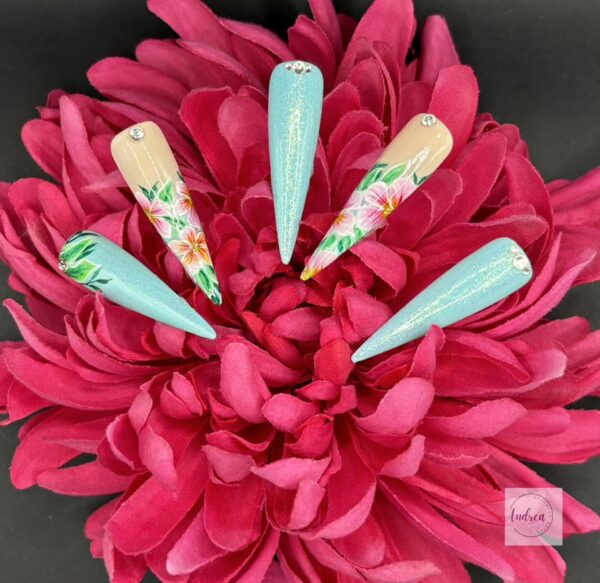 Beaubeaunails One Stroke And Hand Painting Flowers