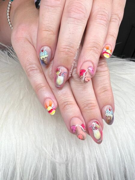 Glowed Up Beauty Cocktails, Ice Cream, Doughnuts And Sunshine!