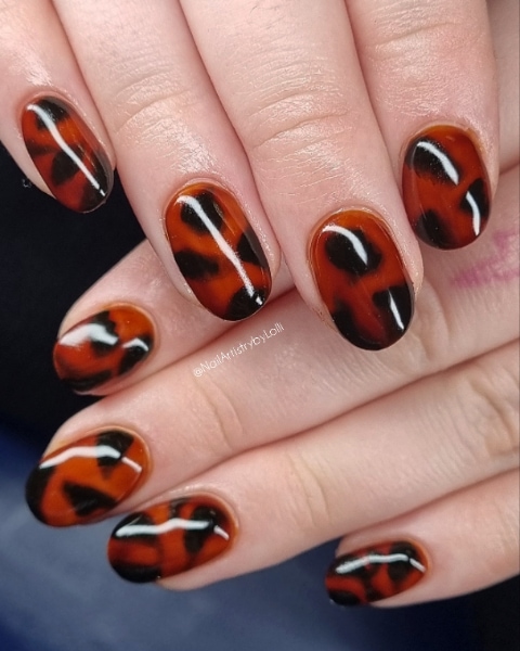 Lolli Hamilton Tortie Nails