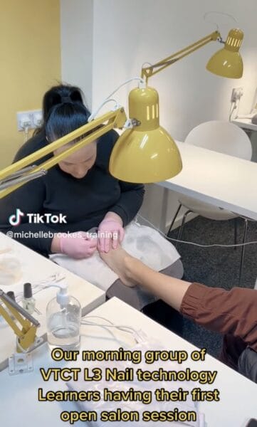 Michelle Brookes Training Tiktok