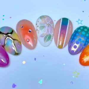Katy P Nail Art Designs April 2024