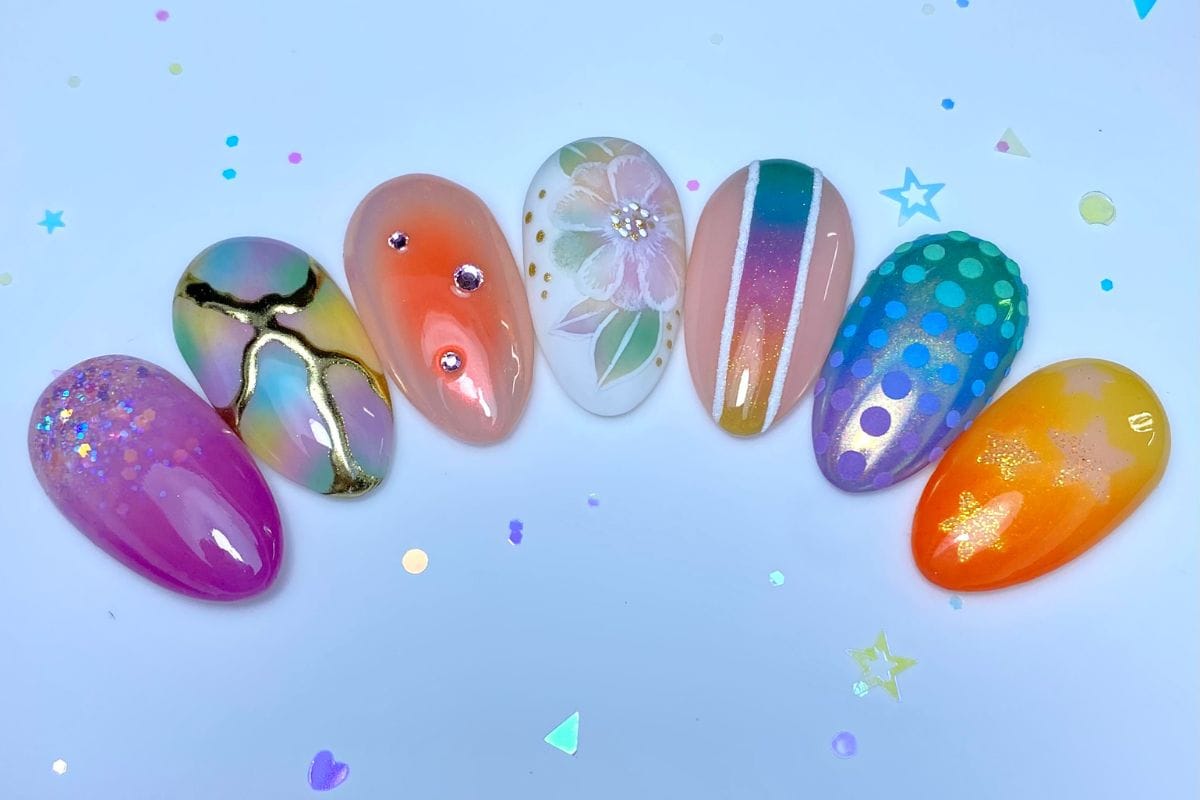 Katy P Nail Art Designs April 2024