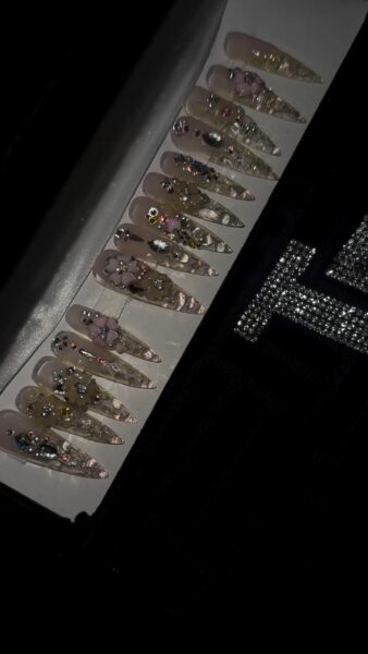 Taraji P Henson @customtnails1