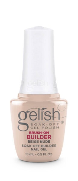 Gelish brushonbuilder beigenude