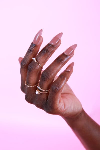 Image courtesy of glitterbels, showcasing builder bel gel™, available via www.glitterbels.com