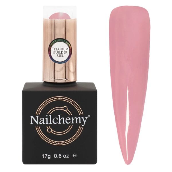 Nailchemy builder gel cover pink titanium