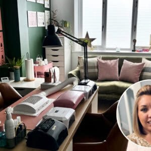 The Nail Editor Header