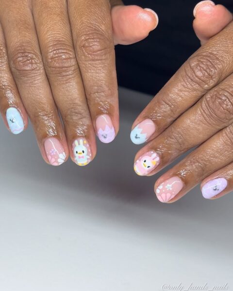 Only hands nails