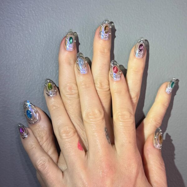 Katy perry space nails