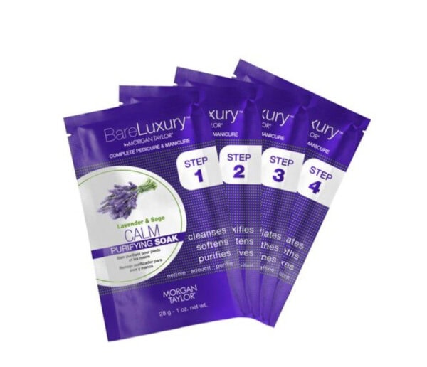 Morgan Taylor BareLuxury in Calm Lavender & Sage, www.gelishmorgantaylor.co.uk