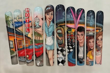 Nailympia orlando 2025 flat art veronica luviano