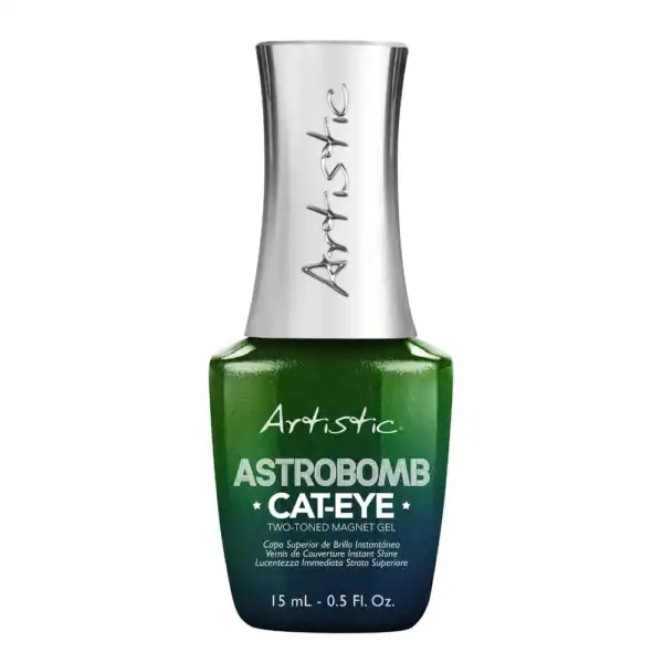 Artistic AstroBomb Cat-Eye Gel Polish in UF-OOH!