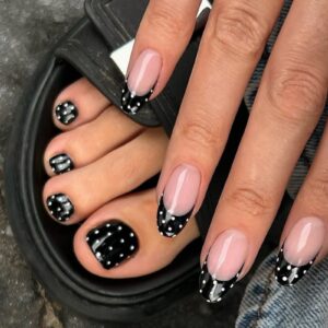 Polka dot nails header