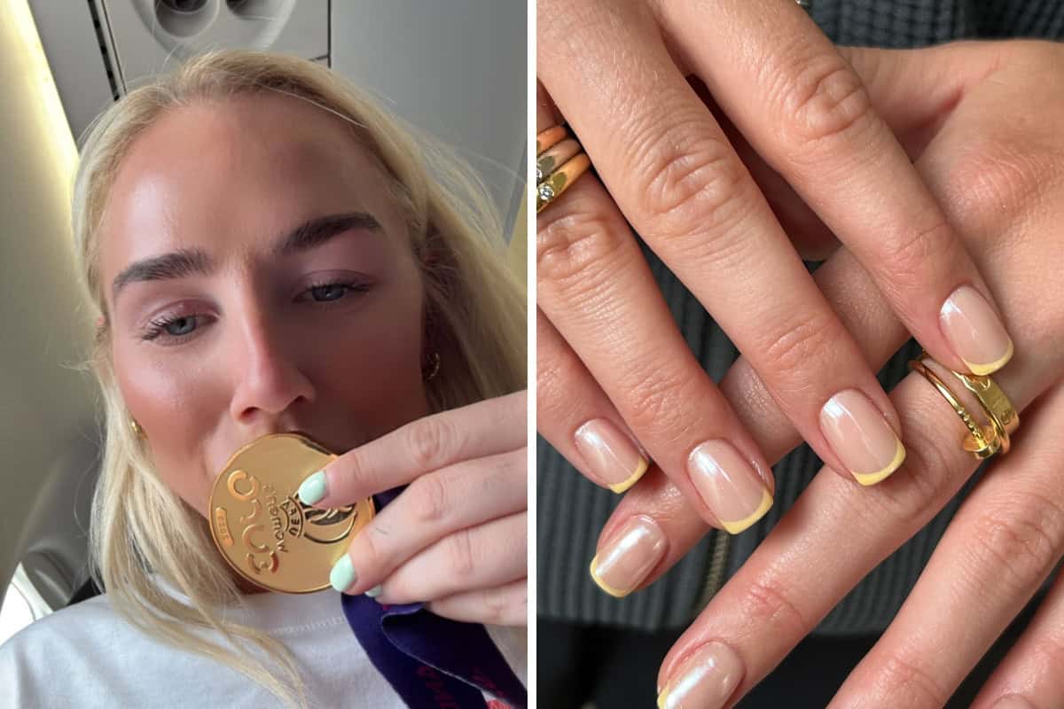 England womens football nails euros 2025