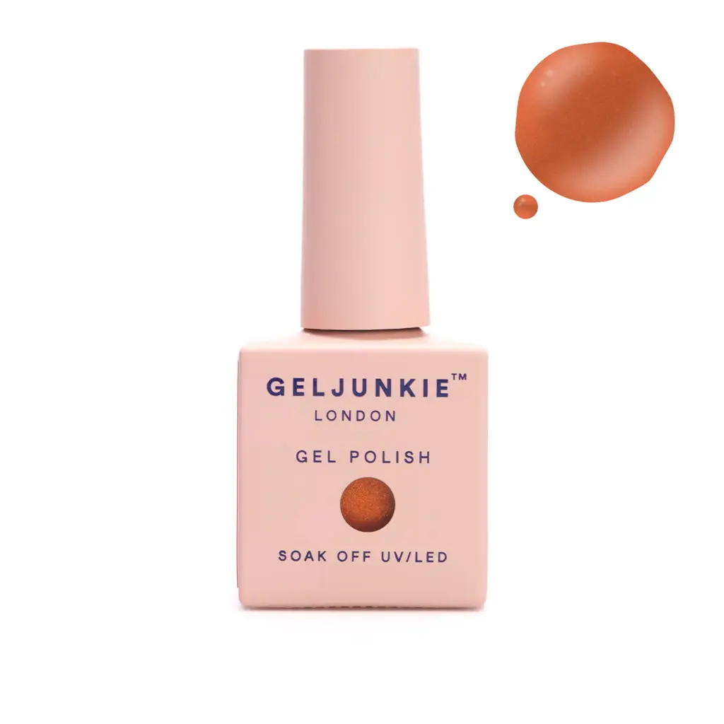GelJunkie Gel 
Polish in Pumpkin Spiced, www.geljunkie.co.uk