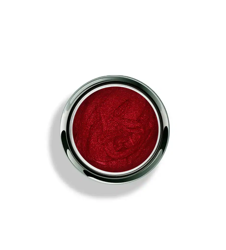 Hd professional gel play glitter in cherry red, www.hazeldixonnails.com
