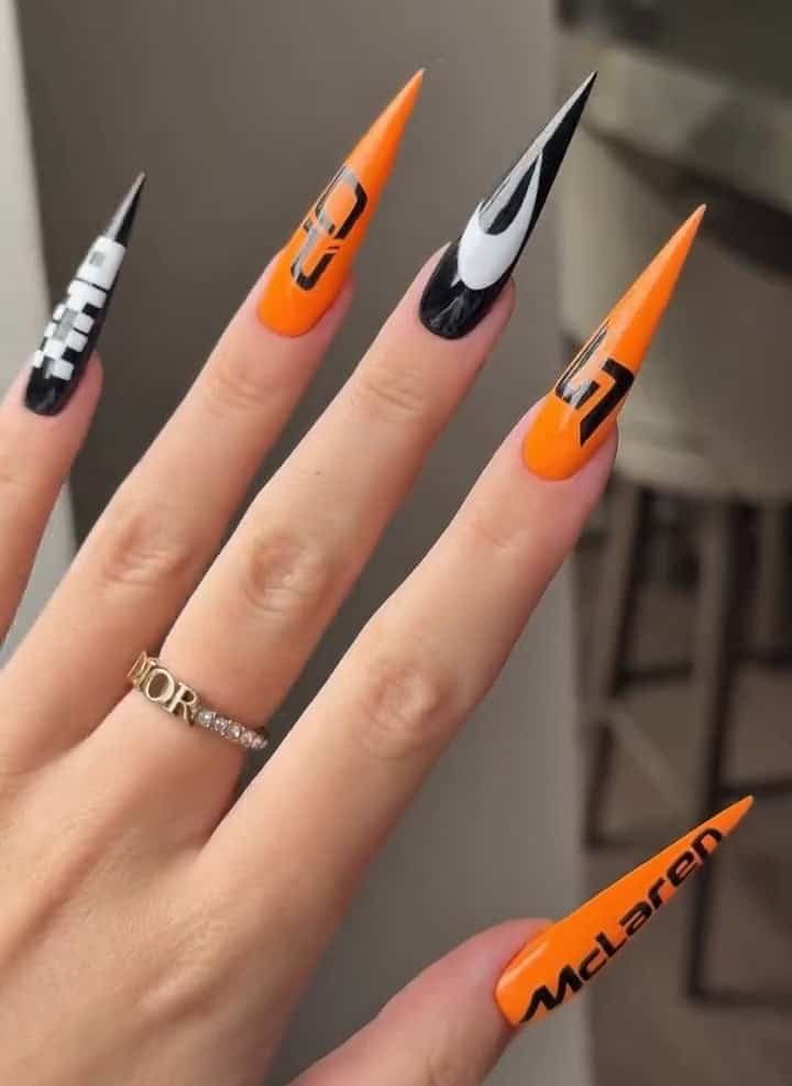 Formula 1 McLaren nails @mxs.nails