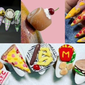 Food-inspired nails Creative Challenge