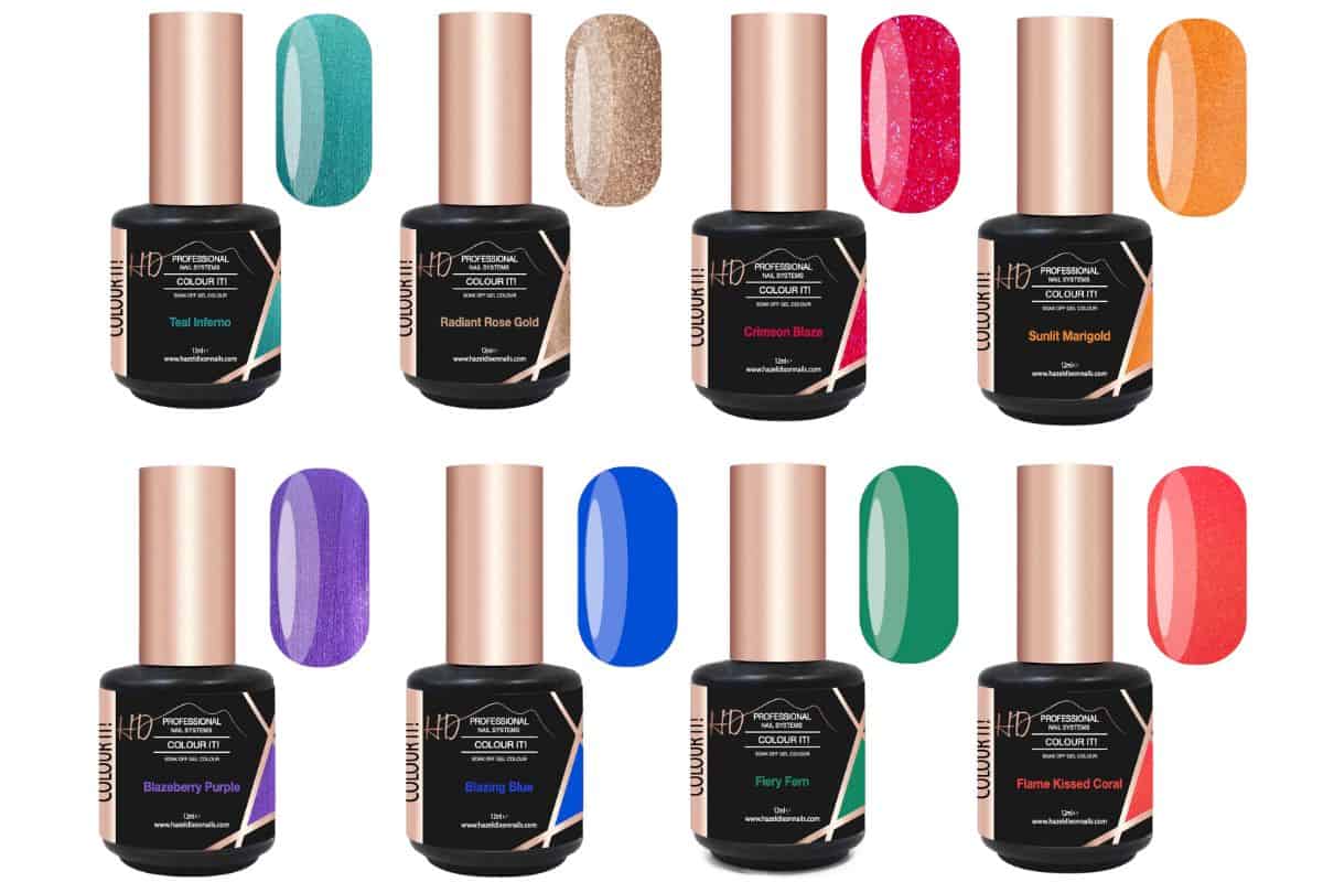 Hd pro nails colour it! autumn blaze collection