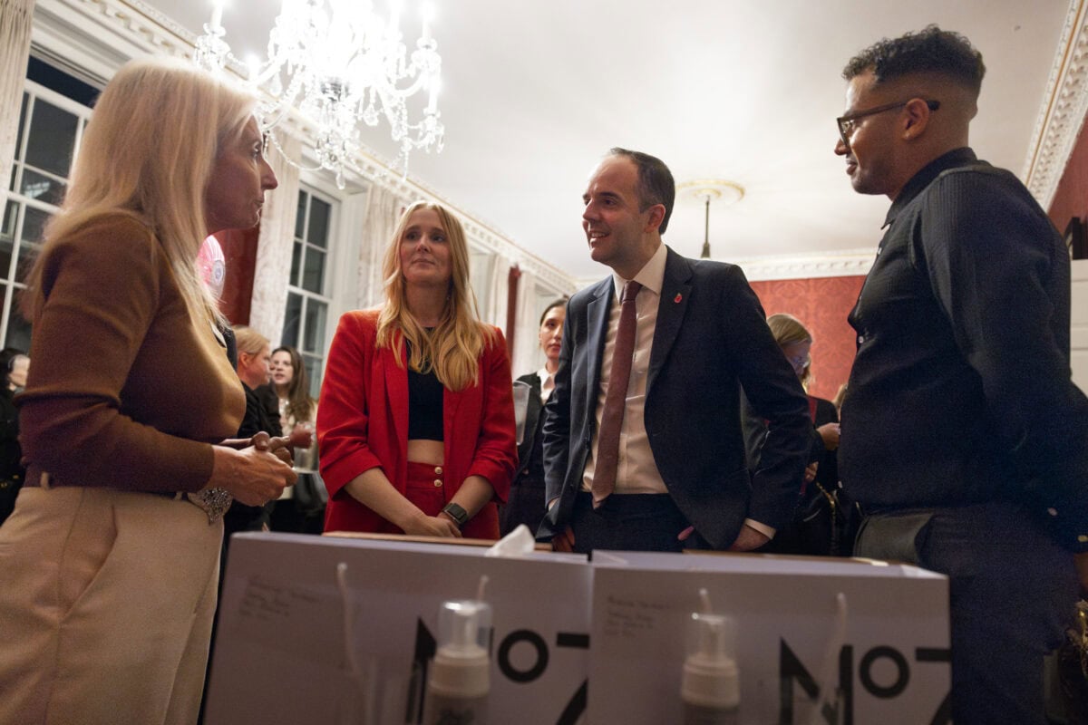 The Chief Secretary attends the British Beauty Council reception