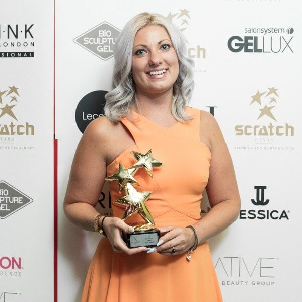 Katie Barnes at the Scratch Stars Awards 2018