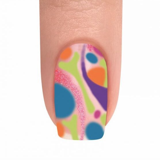 Gelish Funfetti at the pool party