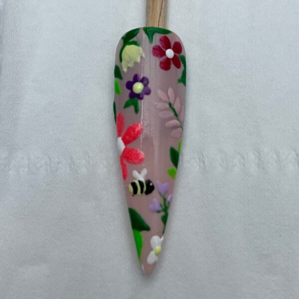 Marie-Louise Coster flower SBS - step 6