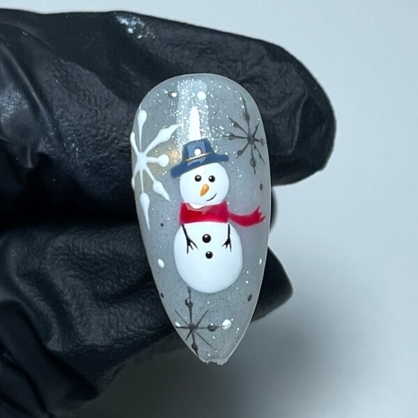 Nathalia Baker of Nat Baker Nails Natb.Nails Snowman final
